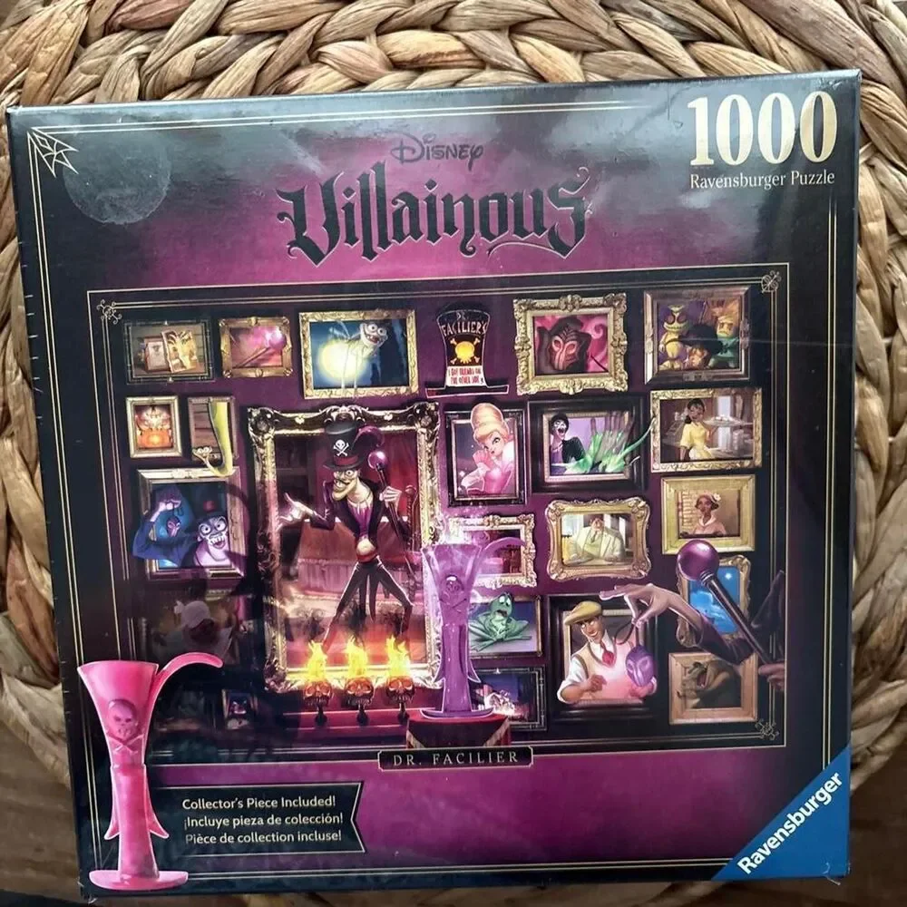 Ravensburger Dr. Facilier Disney Villainous 1000 Piece Puzzle Brand new Sealed
